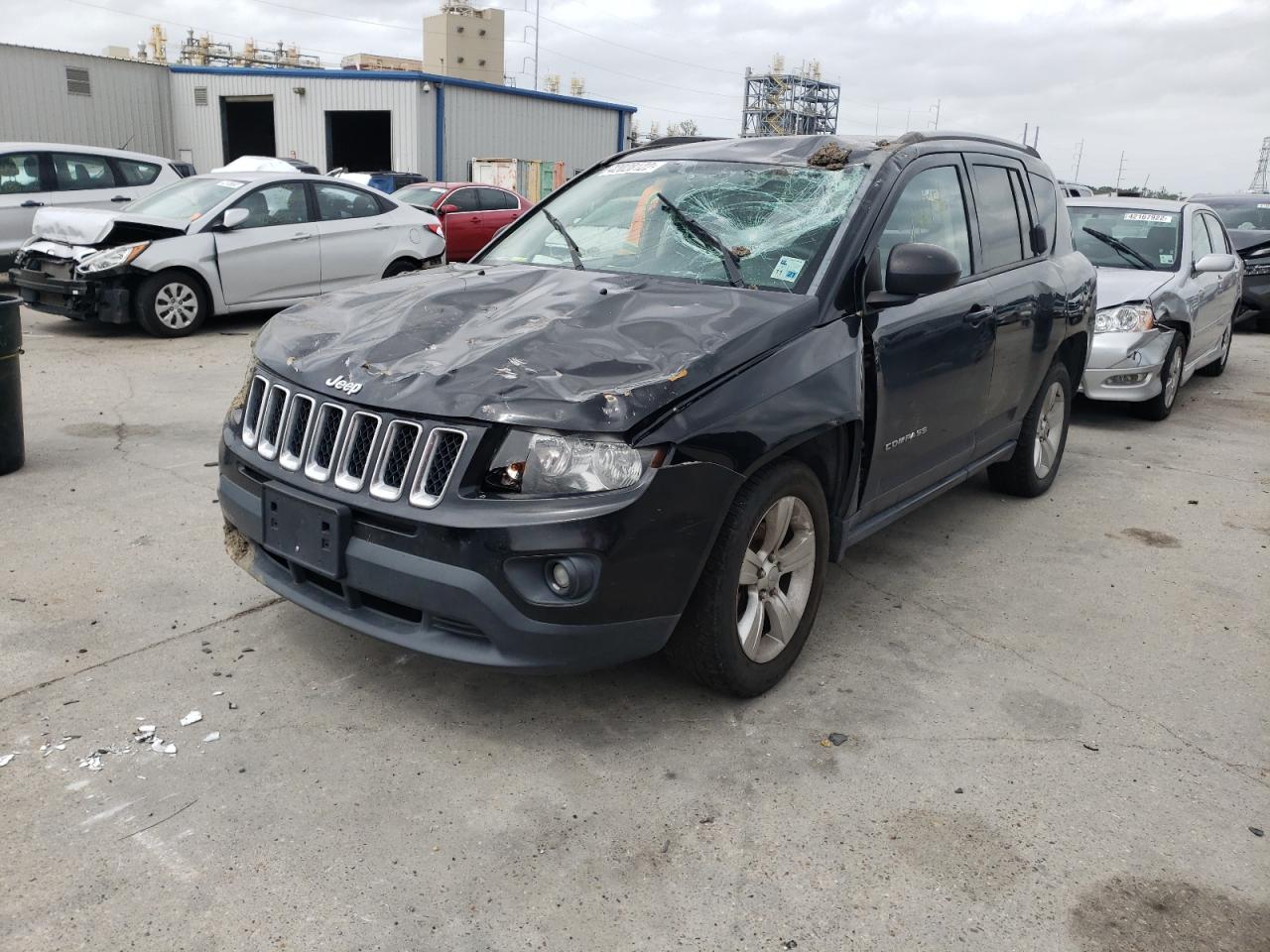 Photo 2 from auction – 2016 JEEP COMPASS SP with VIN 1C4NJCBA8GD634153