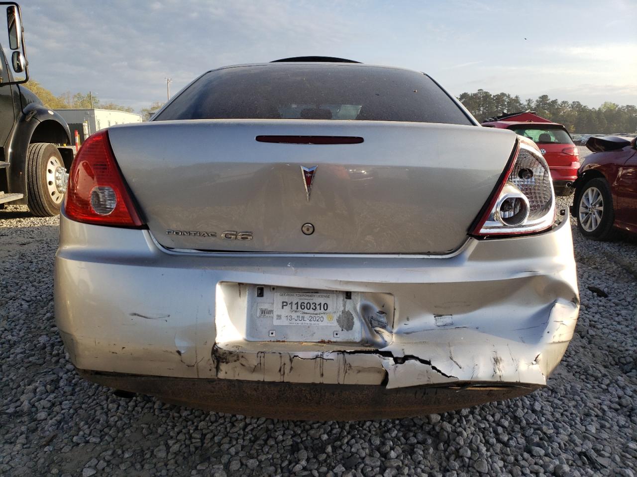 Photo 9 from auction – 2008 PONTIAC G6 BASE with VIN 1G2ZG57B884247380