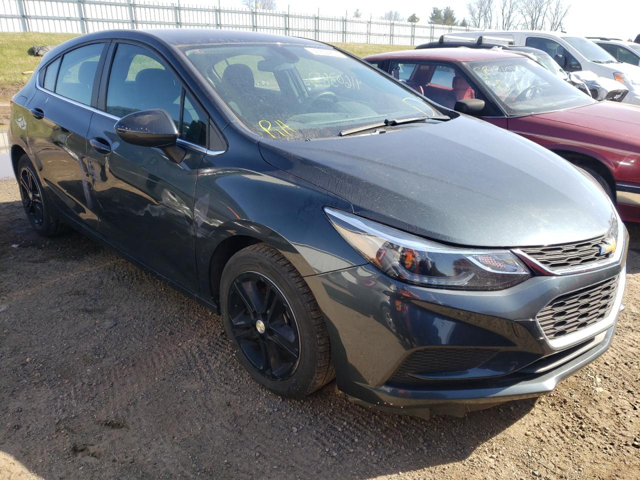 CHEVROLET CRUZE LT 2017 with VIN 3G1BE6SM4HS593162 - Photo from auction
