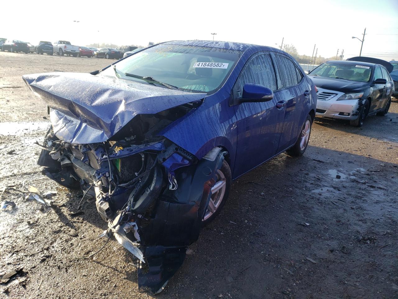 Photo 2 from auction – 2015 TOYOTA COROLLA L with VIN 2T1BURHE1FC480906
