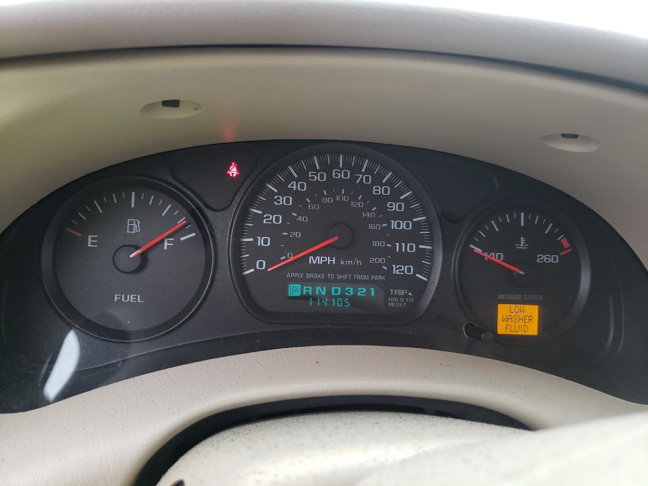 Photo 8 from auction – 2001 CHEVROLET IMPALA with VIN 2G1WF52E819163428
