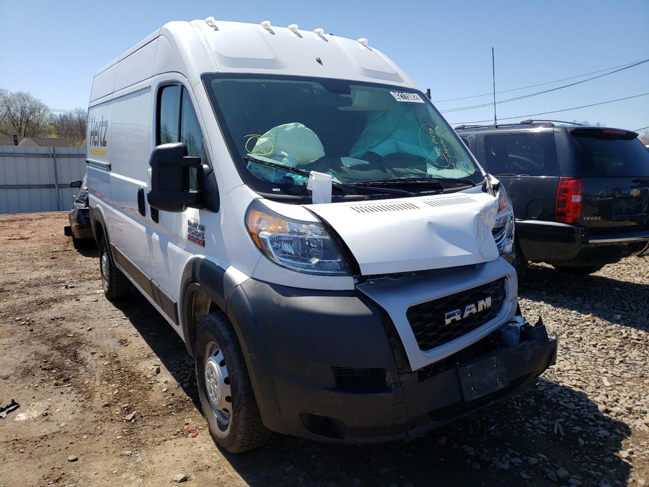 RAM PROMASTER 2019 with VIN 3C6TRVBG4KE549406 - Photo from auction