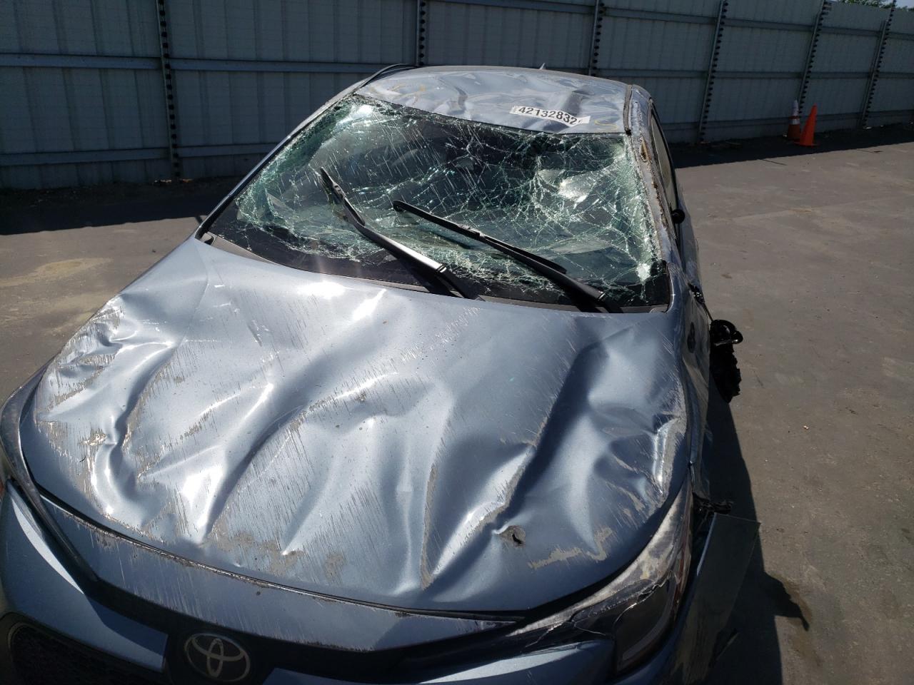 Photo 9 from auction – 2021 TOYOTA COROLLA LE with VIN JTDEPMAE2MJ172050