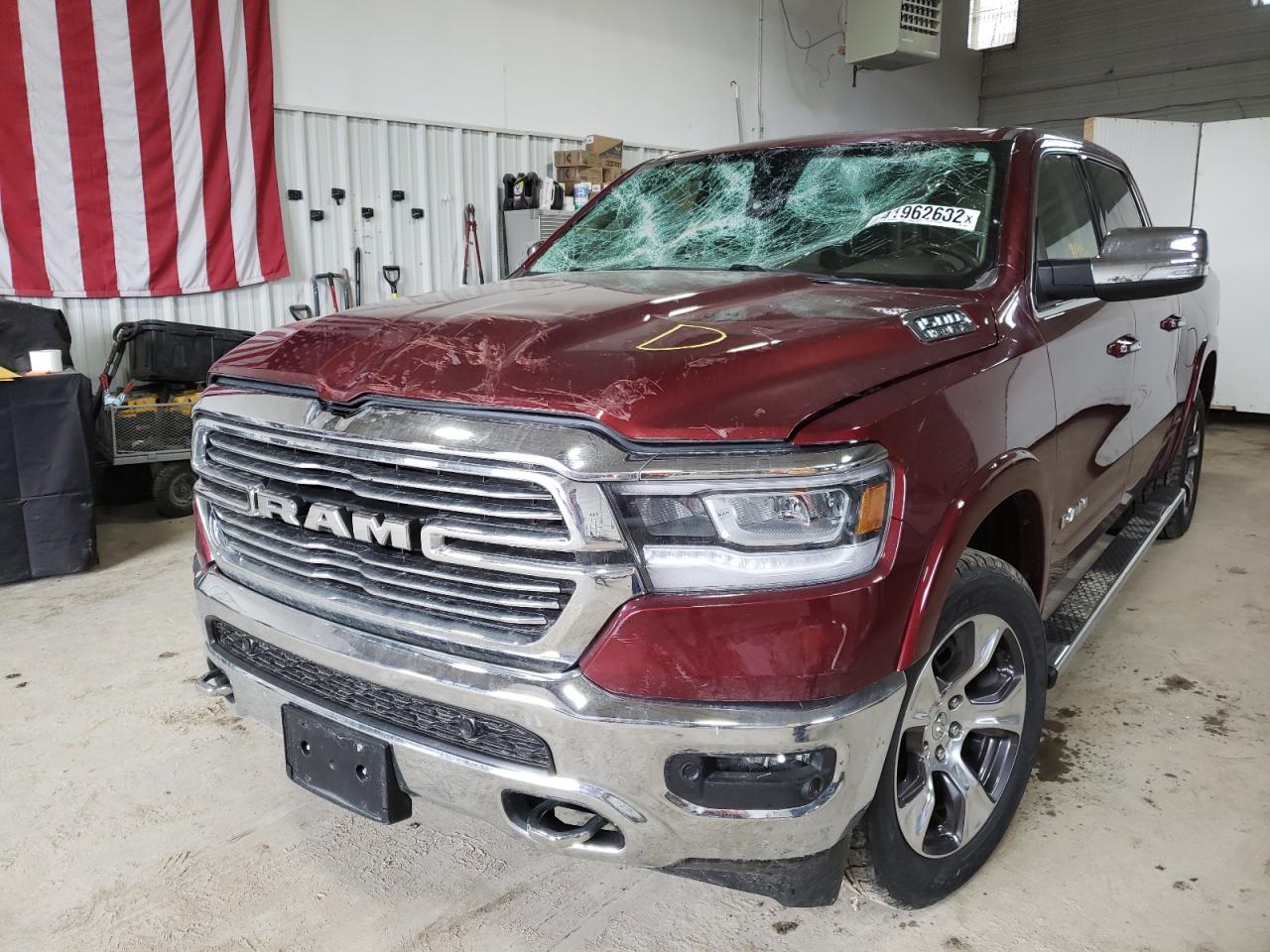 Photo 2 from auction – 2019 RAM 1500 LARAM with VIN 1C6SRFJT9KN718881