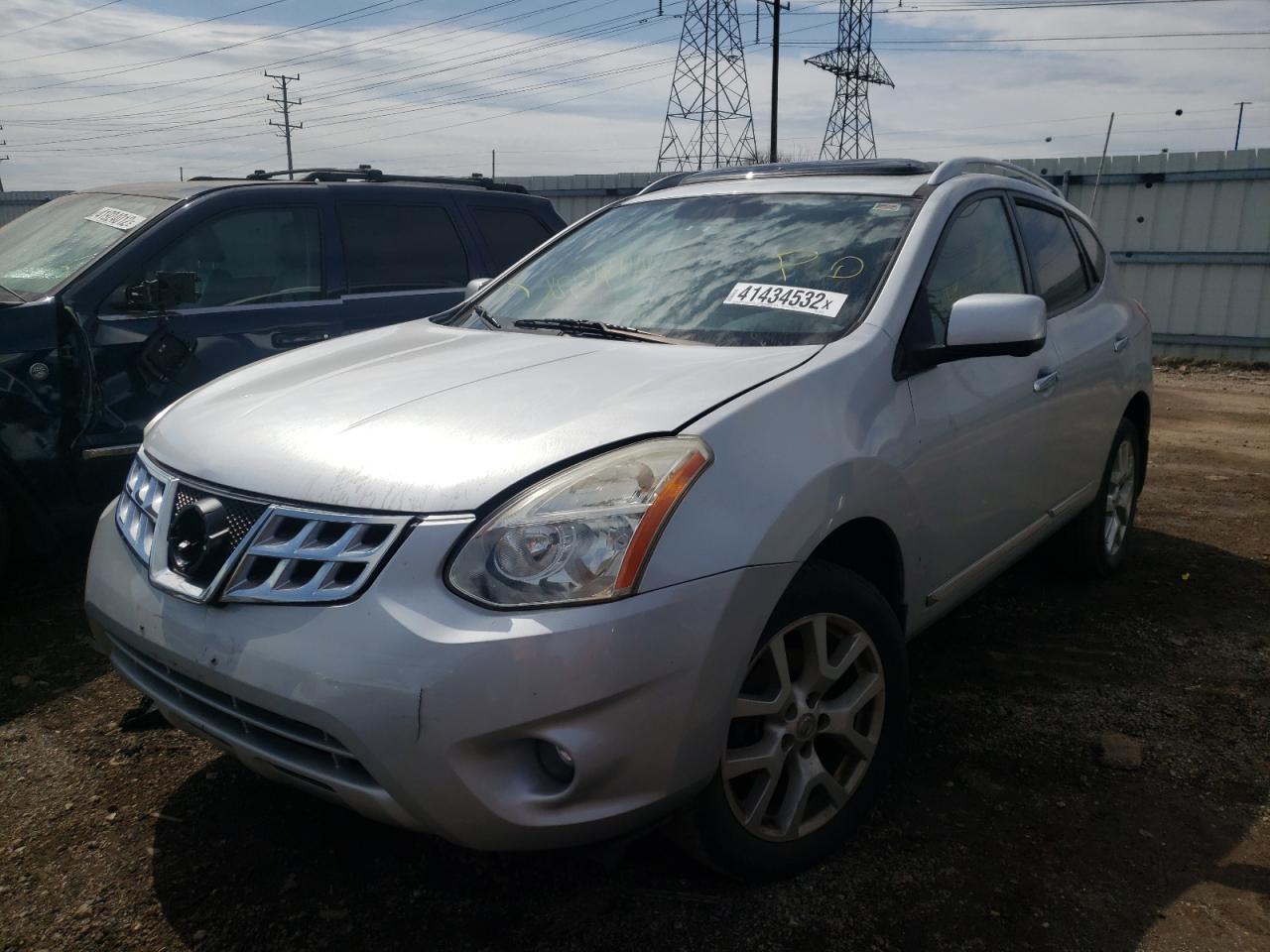 Photo 2 from auction – 2012 NISSAN ROGUE S with VIN JN8AS5MV2CW393555