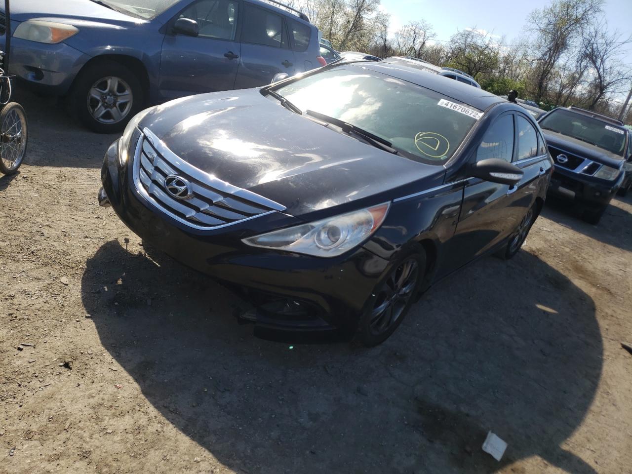 Photo 2 from auction – 2013 HYUNDAI SONATA SE with VIN 5NPEC4AC3DH637972