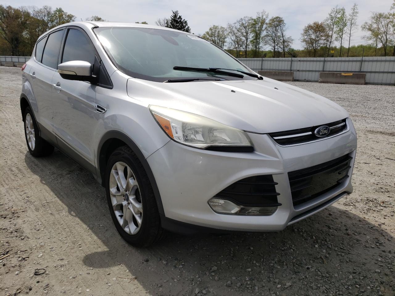FORD ESCAPE SEL 2013 with VIN 1FMCU9HX1DUC63342 - Photo from auction