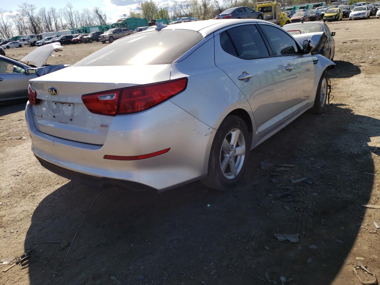 Photo 4 from auction – 2014 KIA OPTIMA LX with VIN KNAGM4A74E5499401
