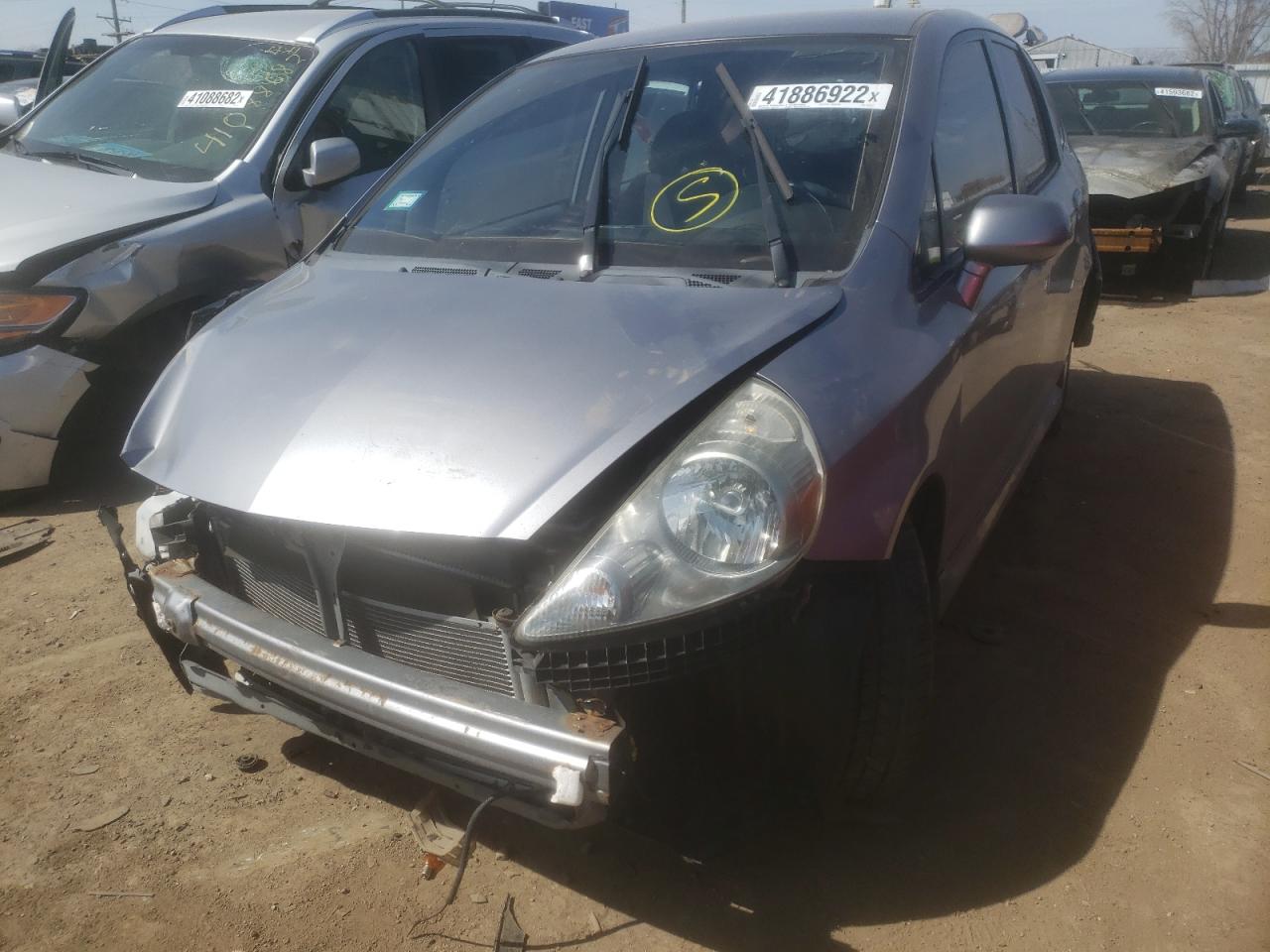 Photo 2 from auction – 2007 HONDA FIT S with VIN JHMGD38697S023836