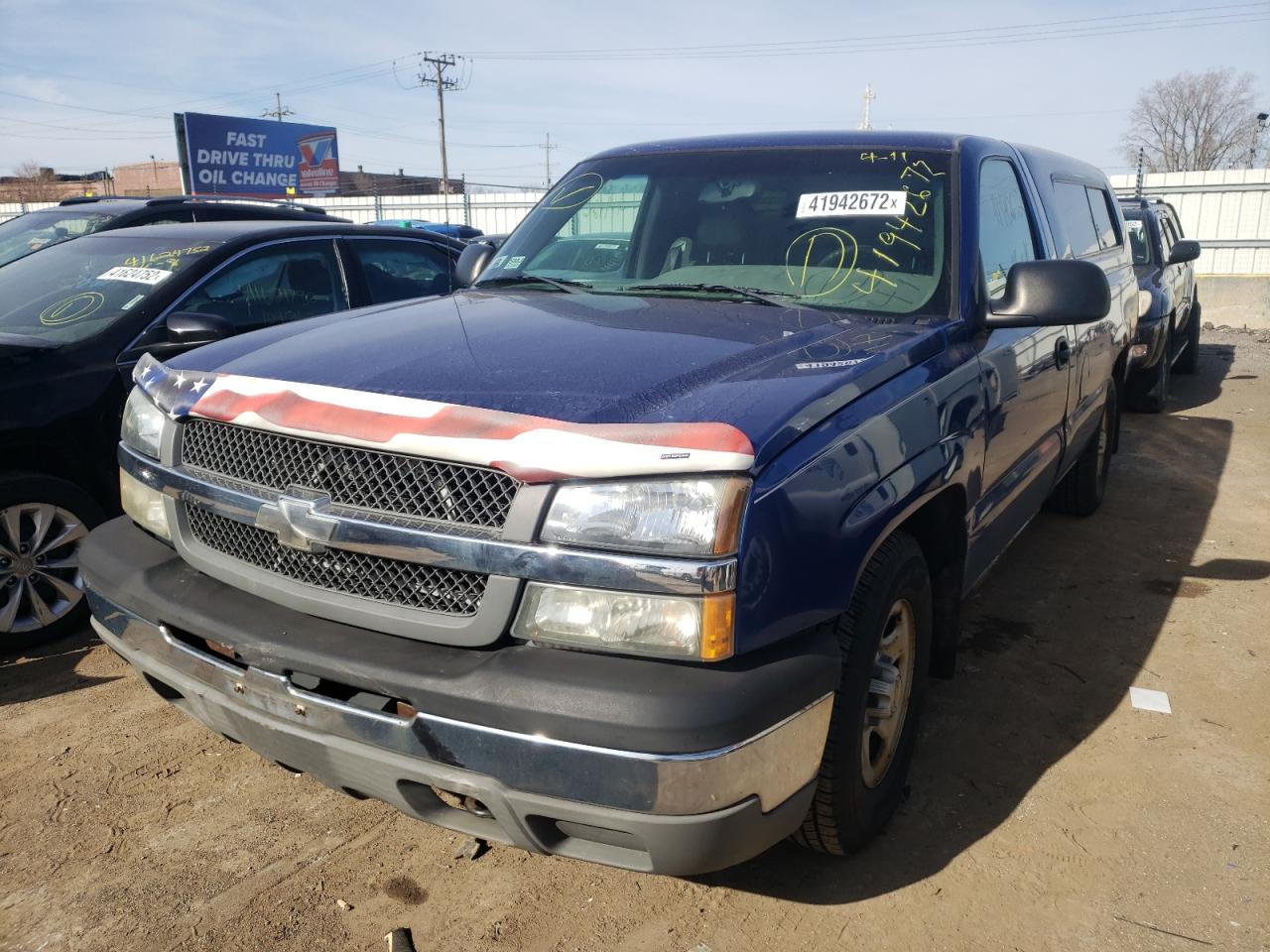 Photo 2 from auction – 2003 CHEVROLET SILVERADO with VIN 1GCEC14X83Z260950