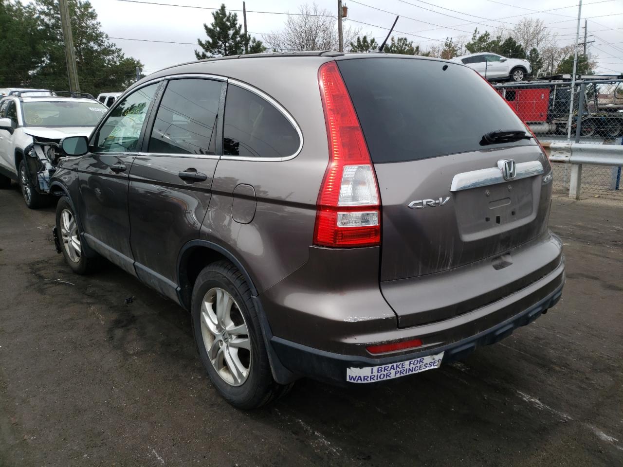 Photo 3 from auction – 2011 HONDA CR-V EX with VIN 5J6RE4H56BL018014