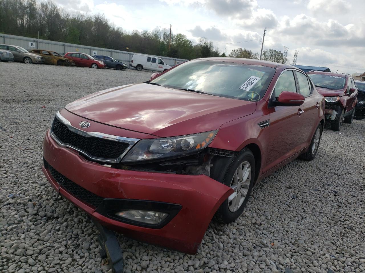 Photo 2 from auction – 2013 KIA OPTIMA LX with VIN 5XXGM4A7XDG258908