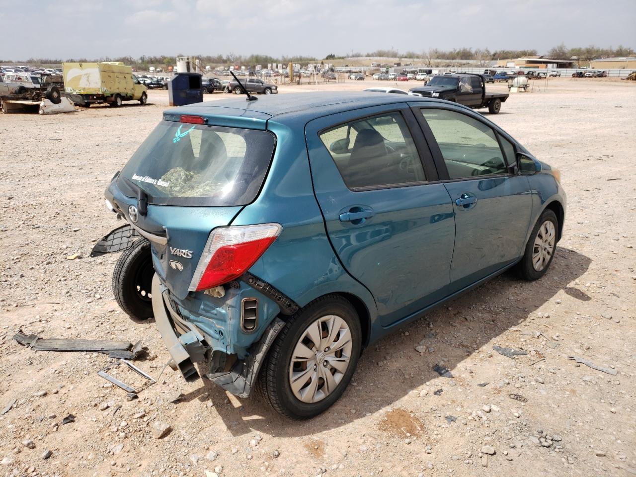 Photo 4 from auction – 2013 TOYOTA YARIS with VIN JTDKTUD34DD552837