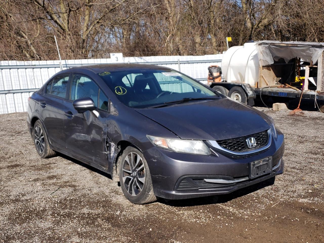 Photo 1 from auction – 2014 HONDA CIVIC LX with VIN 2HGFB2F58EH006362