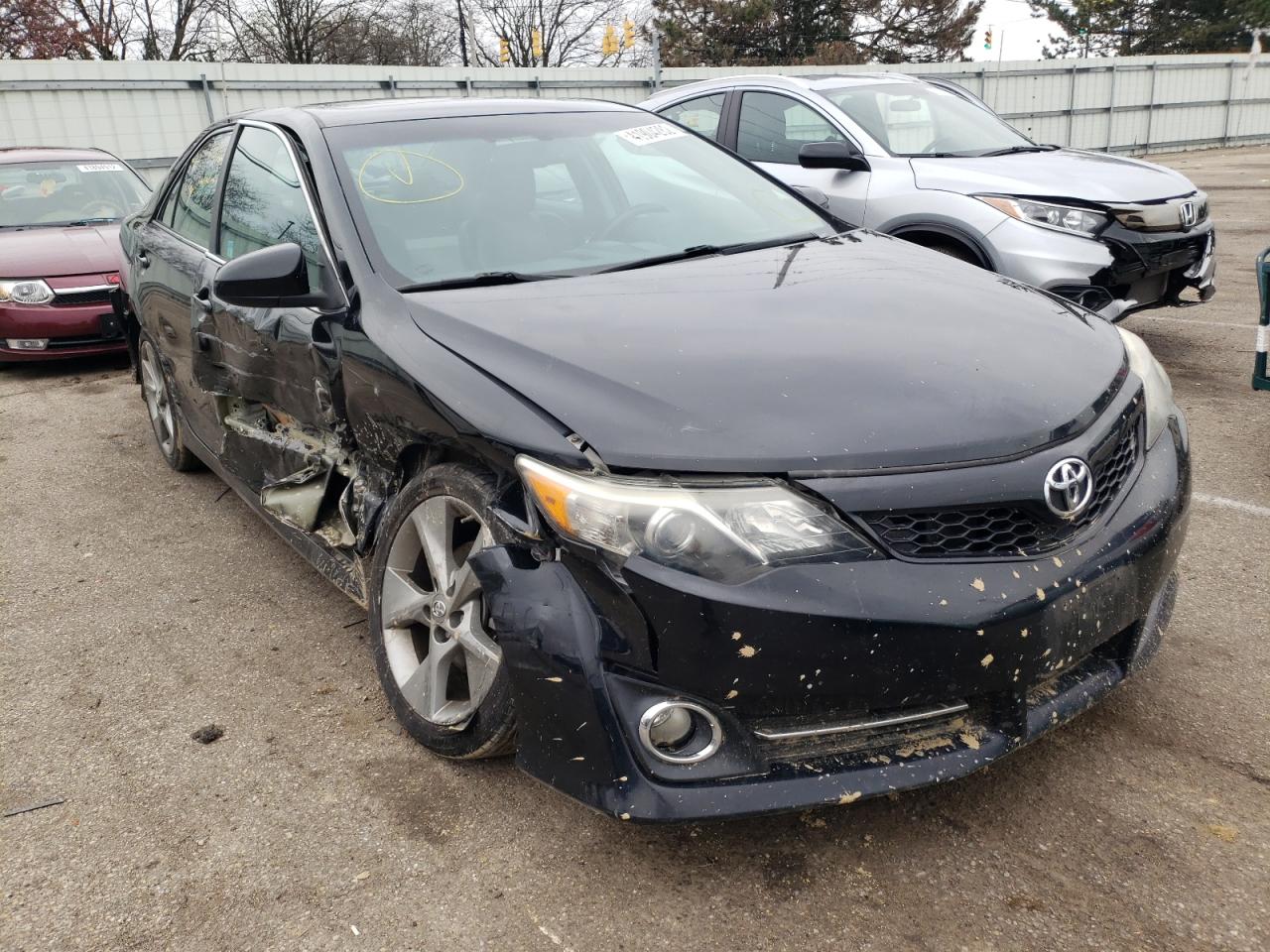 TOYOTA CAMRY SE 2012 with VIN 4T1BK1FK2CU013407 - Photo from auction