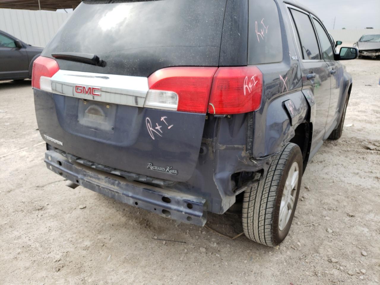 Photo 9 from auction – 2014 GMC TERRAIN SL with VIN 2GKALMEK4E6339909