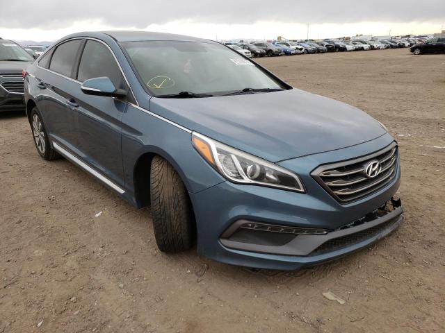 HYUNDAI SONATA SPO 2016 with VIN 5NPE34AFXGH273273 - Photo from auction
