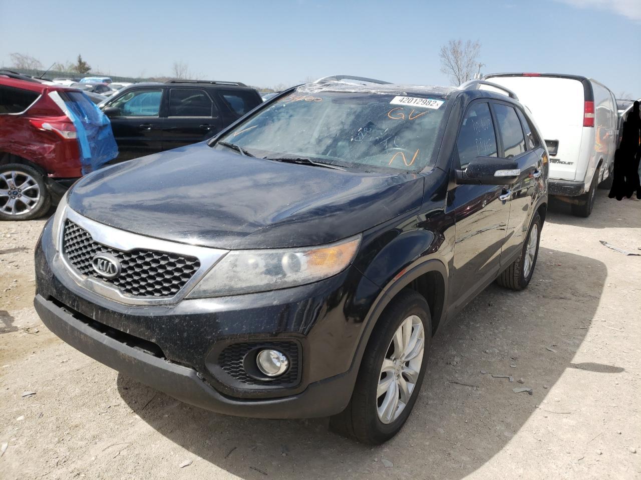 Photo 2 from auction – 2011 KIA SORENTO EX with VIN 5XYKU4A25BG134200