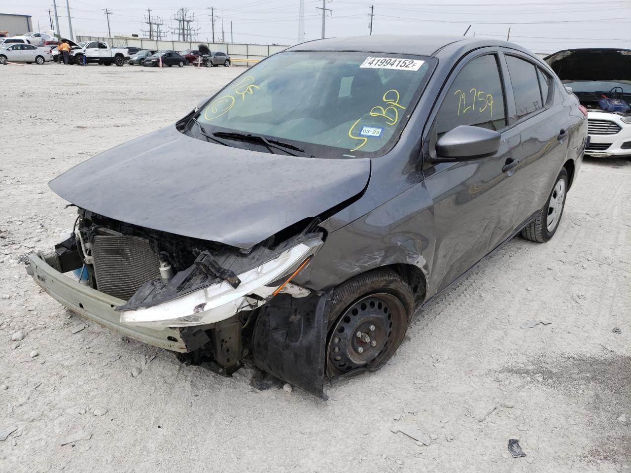Photo 2 from auction – 2019 NISSAN VERSA S with VIN 3N1CN7AP2KL820379