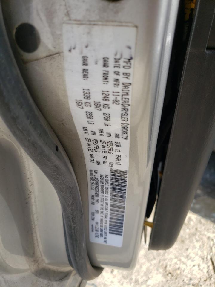 Photo 10 from auction – 2003 JEEP GRAND CHER with VIN 1J4GW48S43C607090