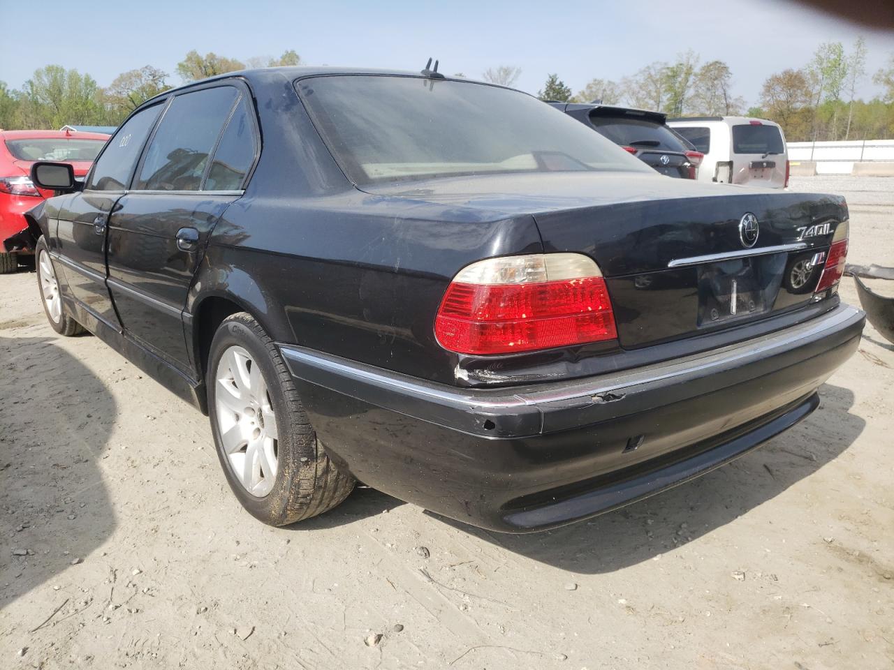 Photo 3 from auction – 2001 BMW 740 IL with VIN WBAGH83491DP25270