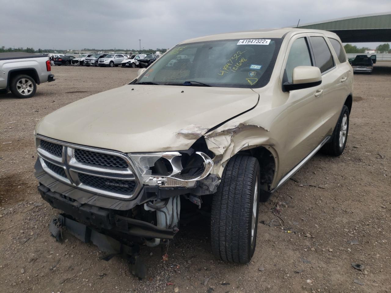 Photo 2 from auction – 2012 DODGE DURANGO SX with VIN 1C4RDHAG7CC121648