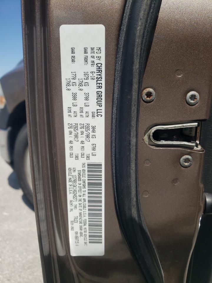 Photo 10 from auction – 2010 DODGE RAM 1500 with VIN 1D7RB1GK1AS245271