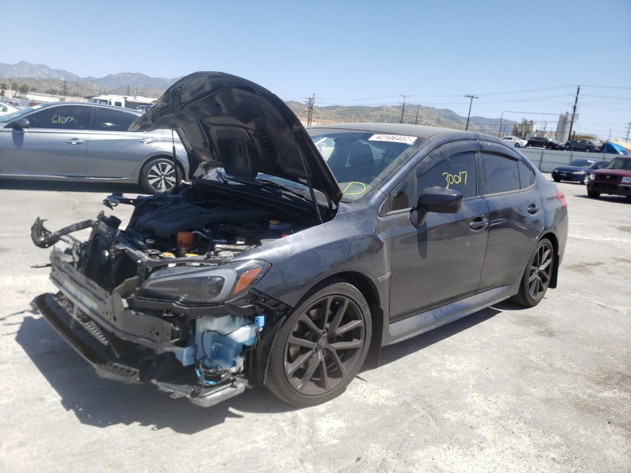 Photo 2 from auction – 2019 SUBARU WRX PREMIU with VIN JF1VA1B61K9829447