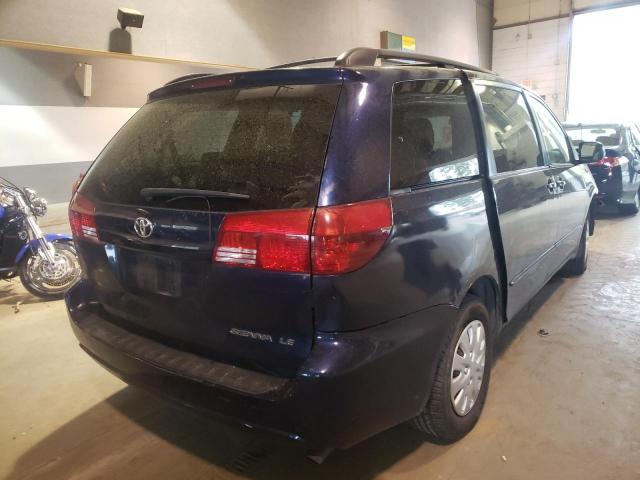 Photo 4 from auction – 2004 TOYOTA SIENNA CE with VIN 5TDZA23C54S194954