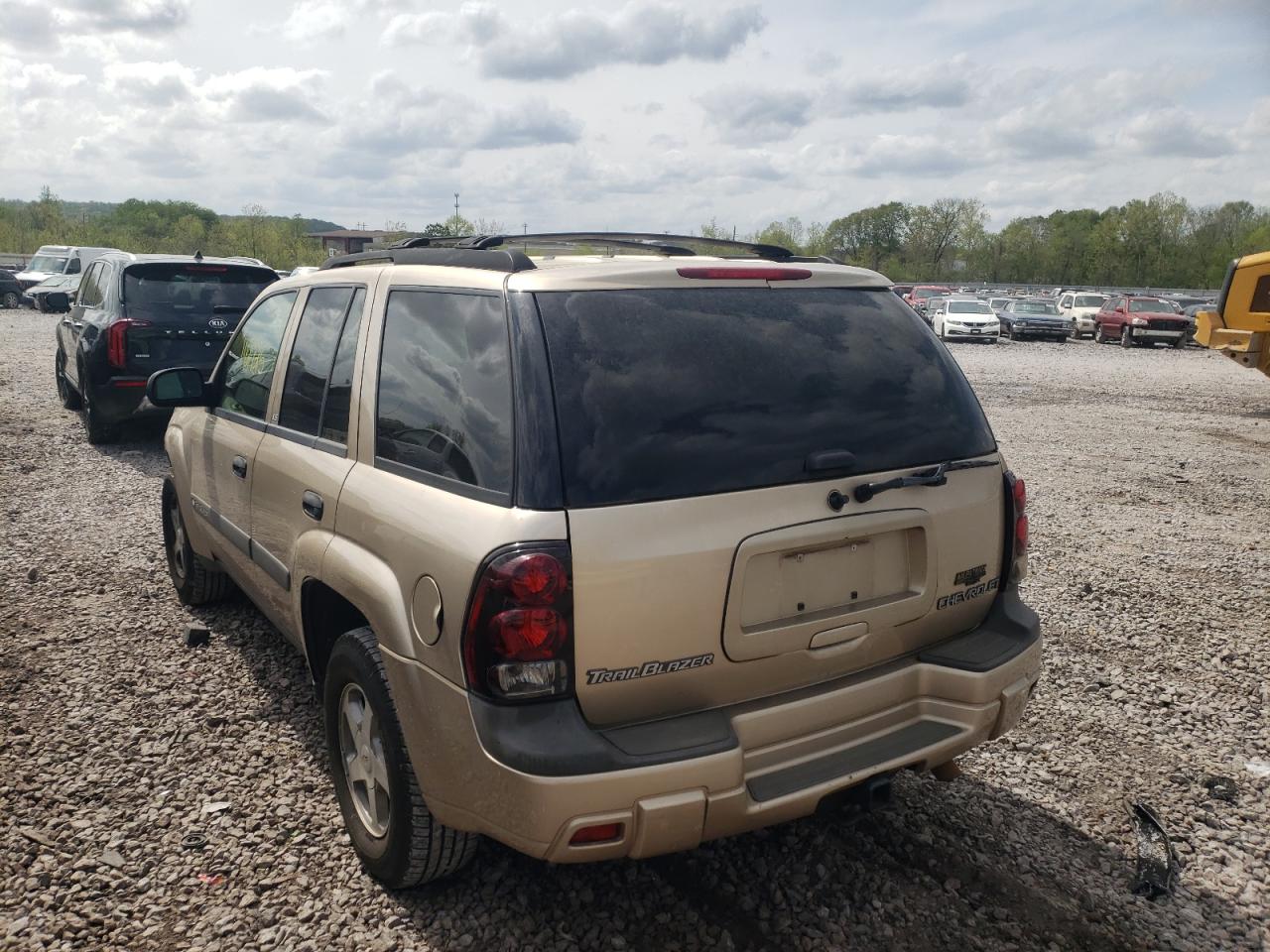Photo 3 from auction – 2004 CHEVROLET TRAILBLAZE with VIN 1GNDS13S342248789
