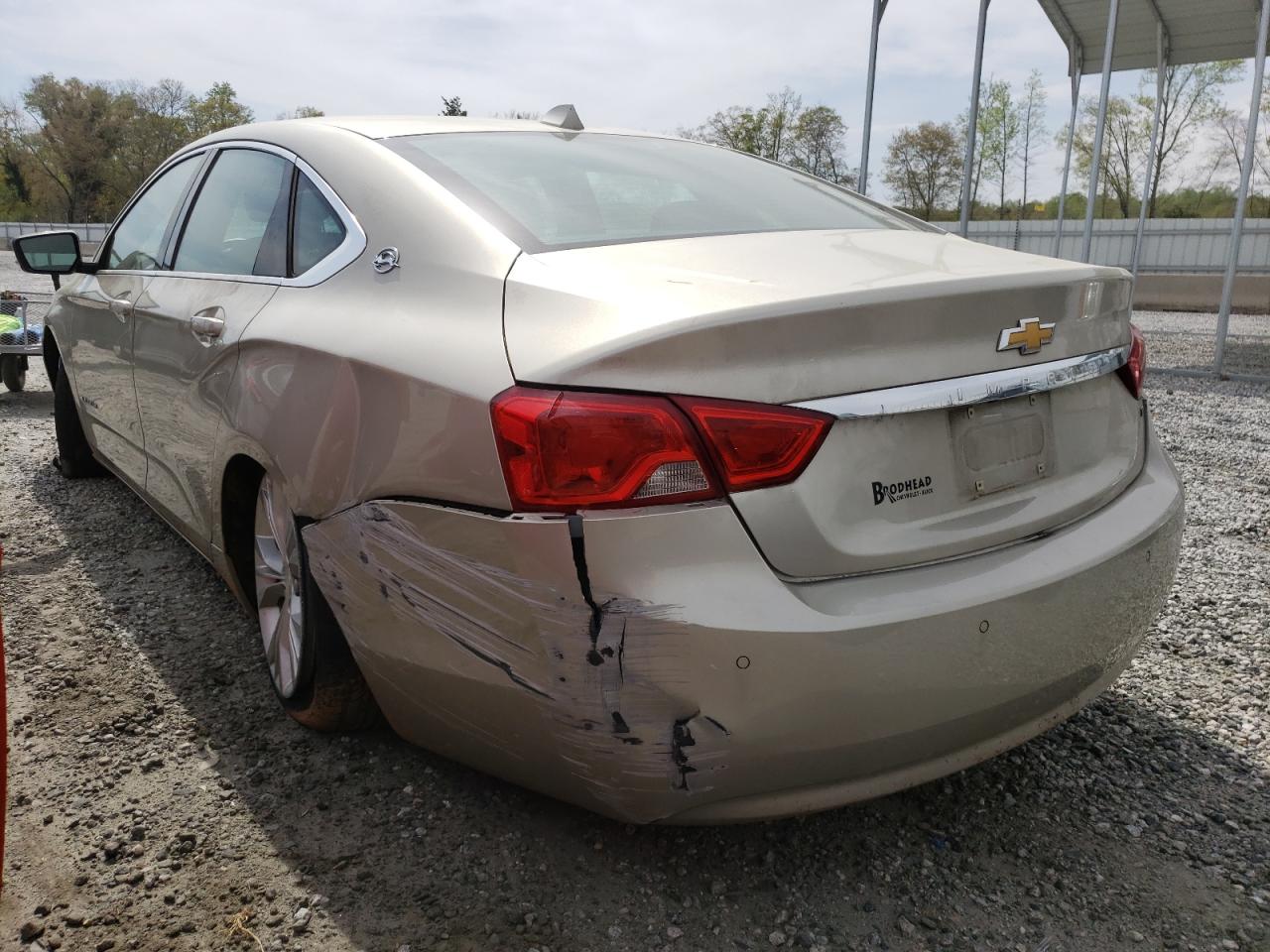 Photo 3 from auction – 2014 CHEVROLET IMPALA LT with VIN 2G1125S33E9223657
