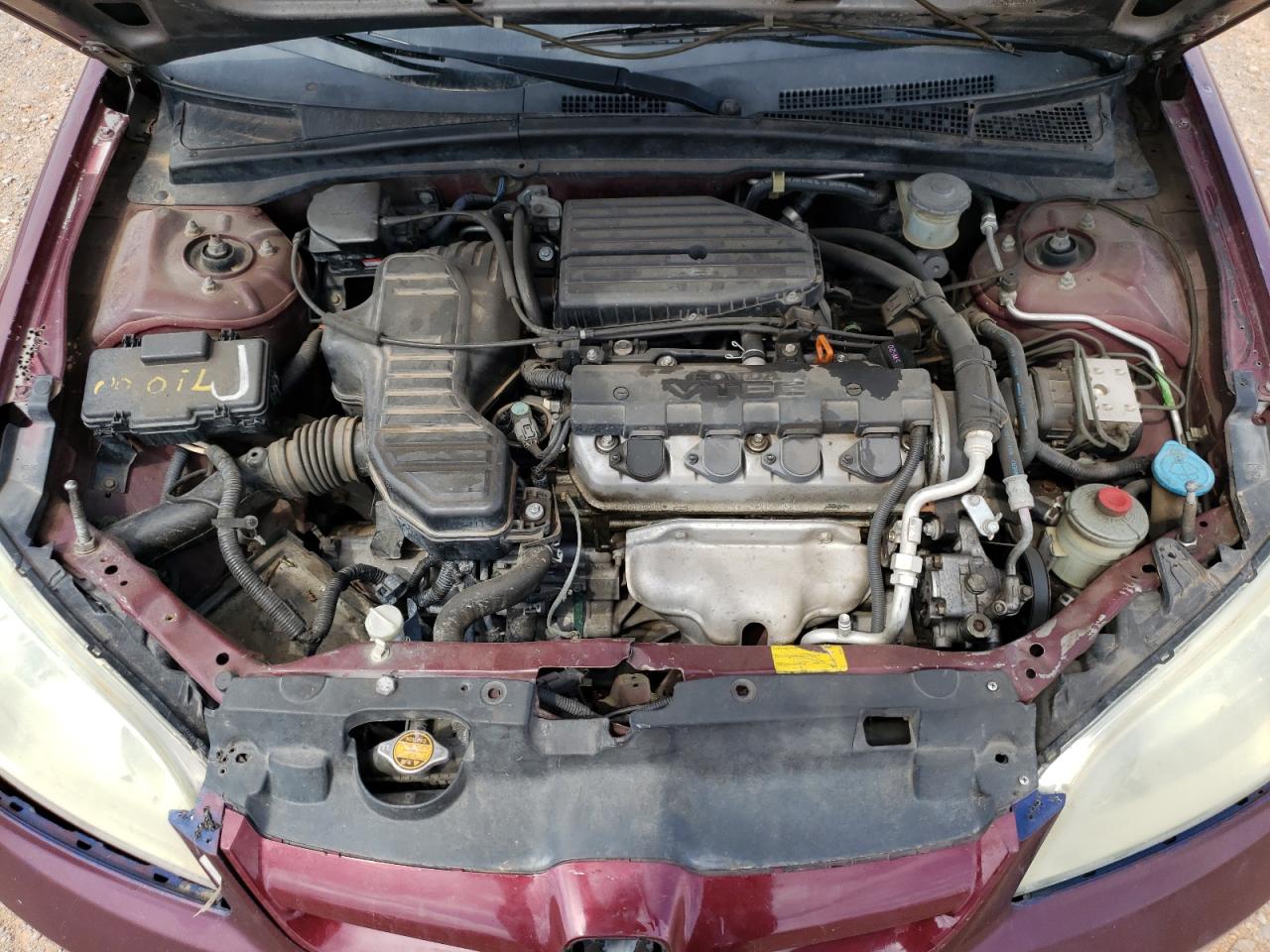Photo 7 from auction – 2004 HONDA CIVIC EX with VIN 2HGES26834H508961