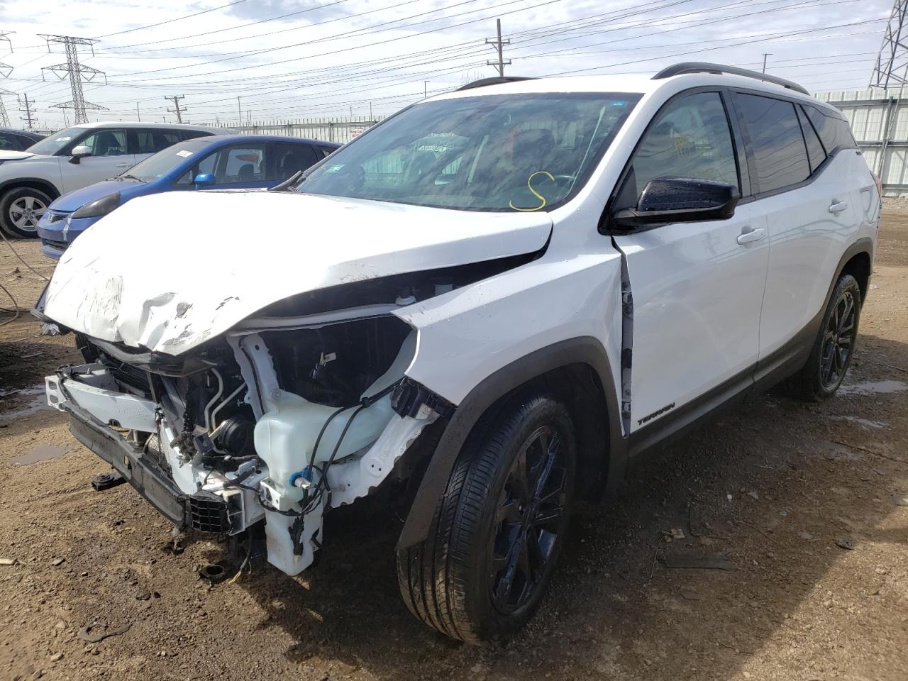Photo 2 from auction – 2019 GMC TERRAIN SL with VIN 3GKALMEV3KL354970