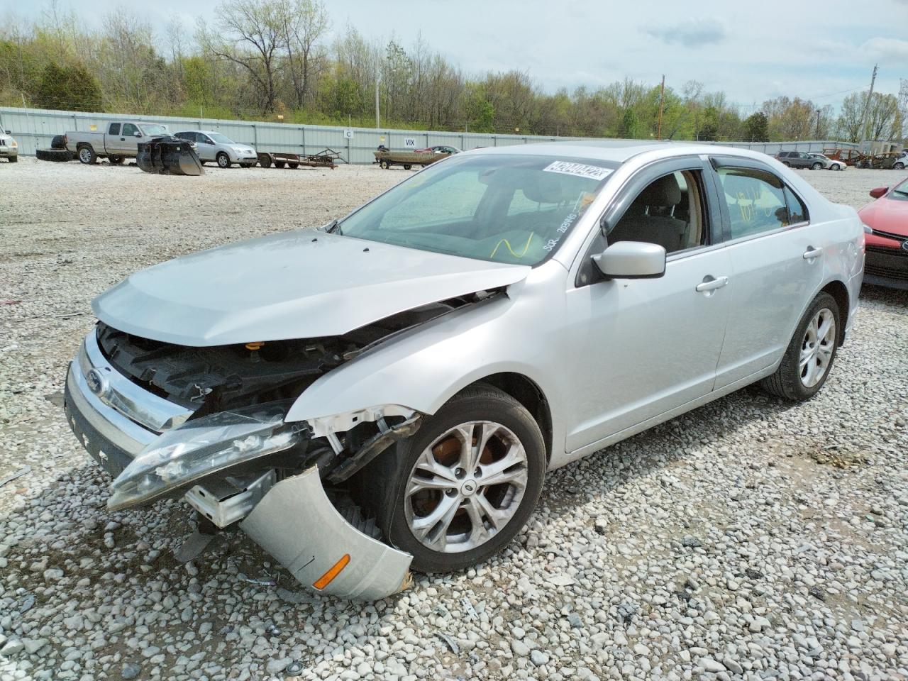 Photo 2 from auction – 2012 FORD FUSION SE with VIN 3FAHP0HA2CR203445
