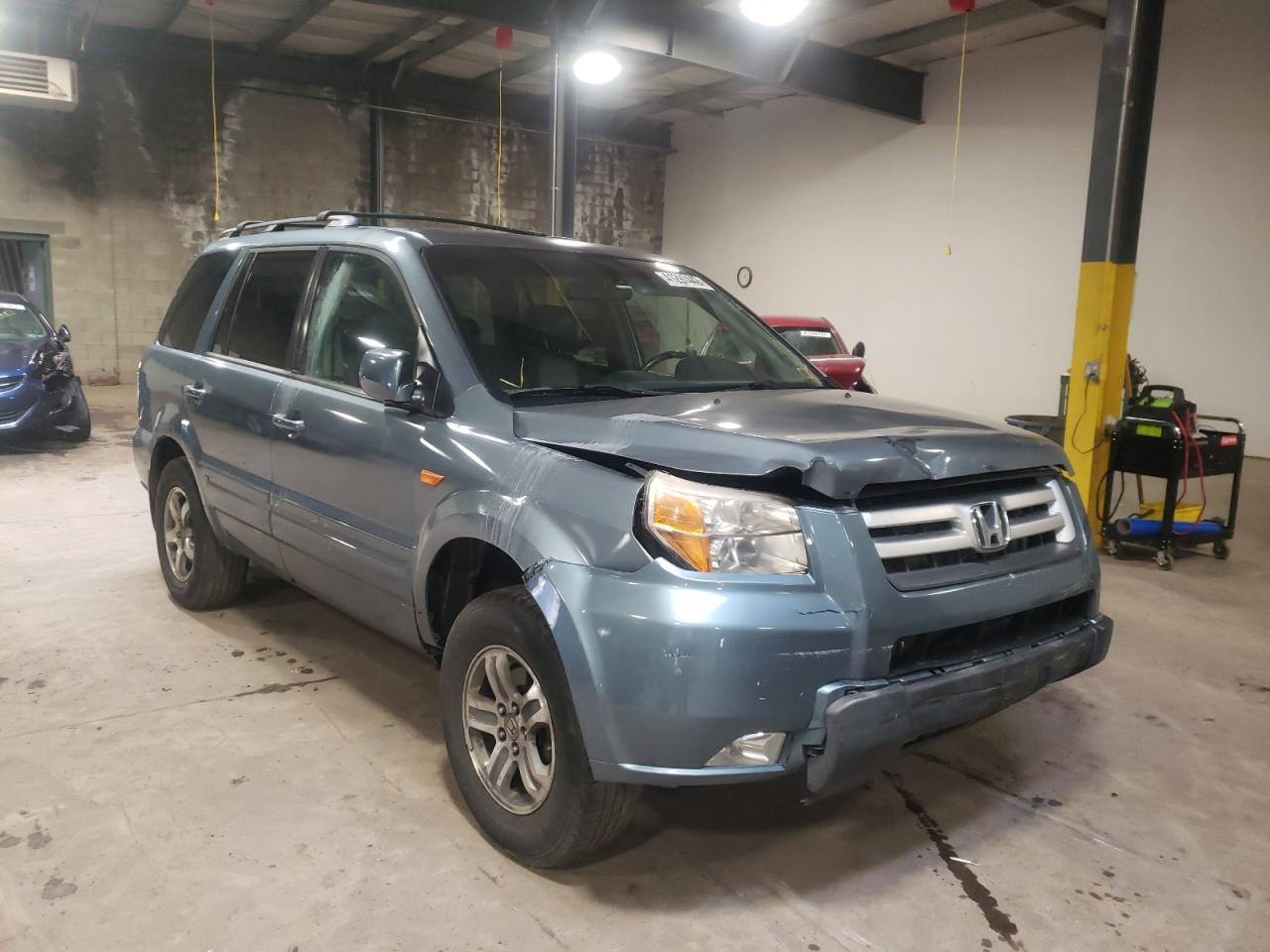 HONDA PILOT EXL 2007 with VIN 2HKYF18507H538461 - Photo from auction