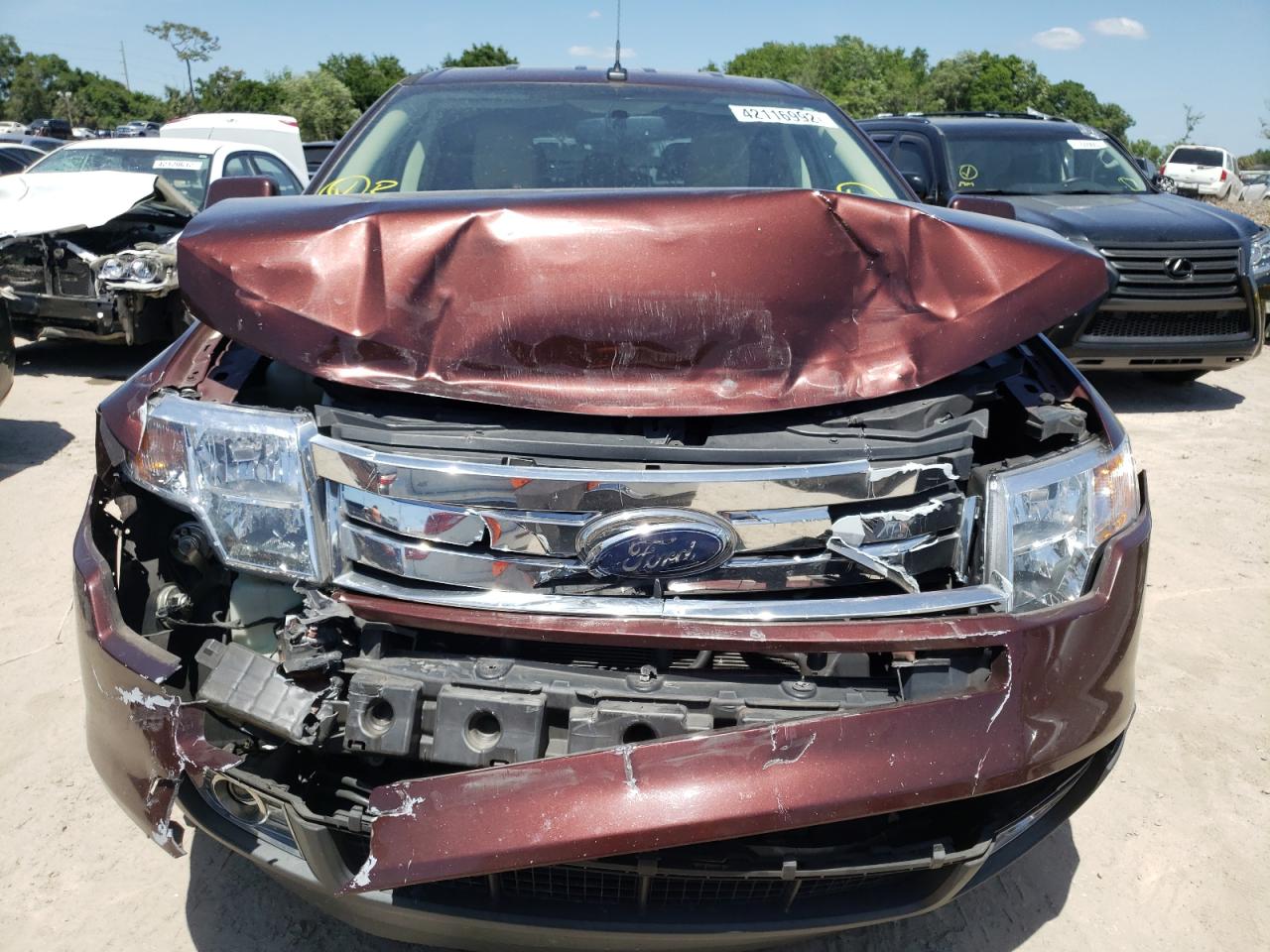 Photo 9 from auction – 2010 FORD EDGE SEL with VIN 2FMDK3JC3ABA05324