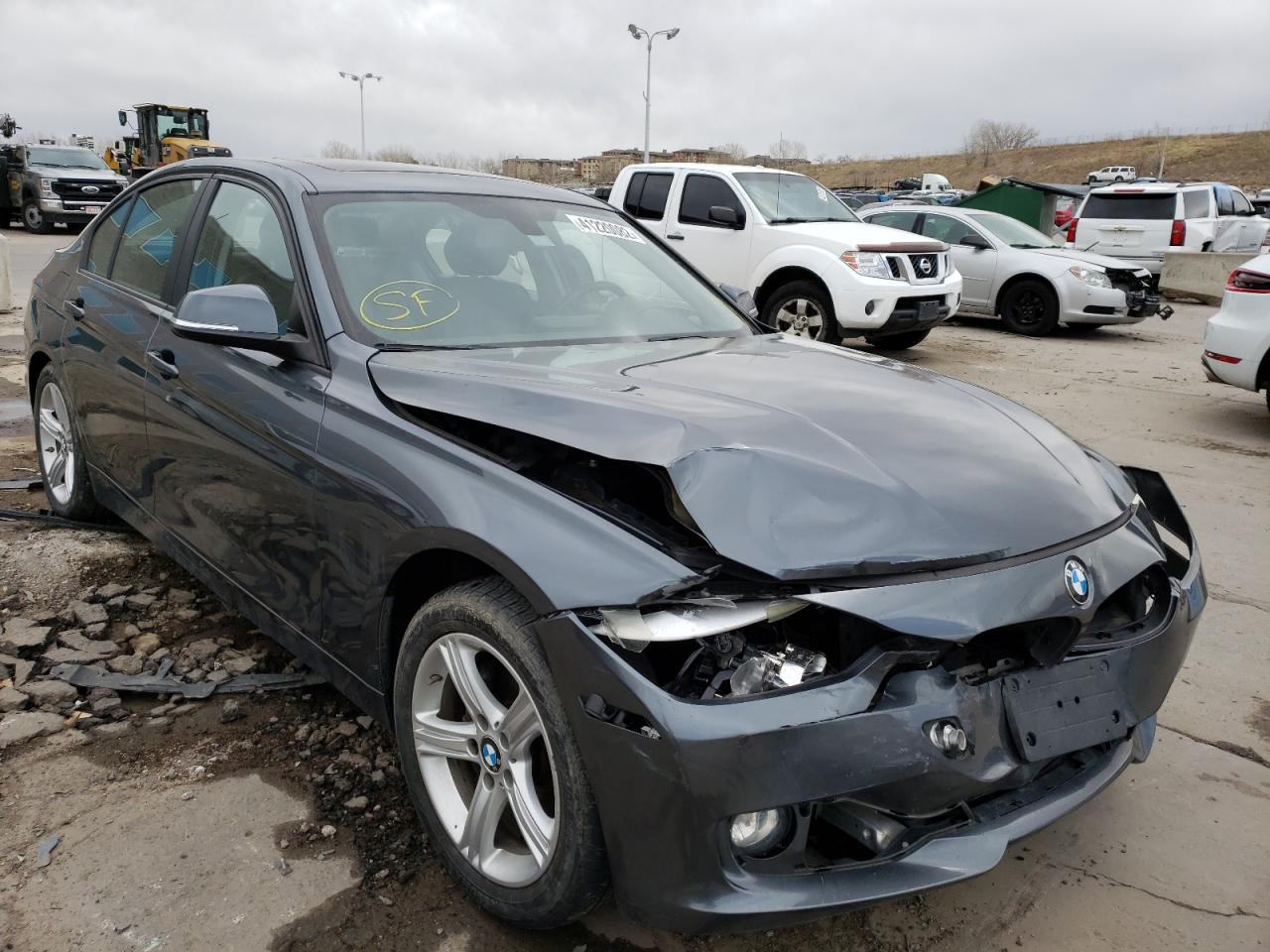 Photo 1 from auction – 2014 BMW 320 I XDRI with VIN WBA3C3G54ENS71061