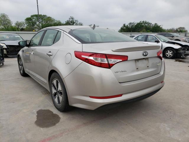 Photo 3 from auction – 2013 KIA OPTIMA HYB with VIN KNAGM4ADXD5044461
