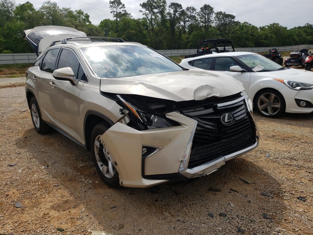 LEXUS RX 350 2016 with VIN 2T2ZZMCA3GC019923 - Photo from auction