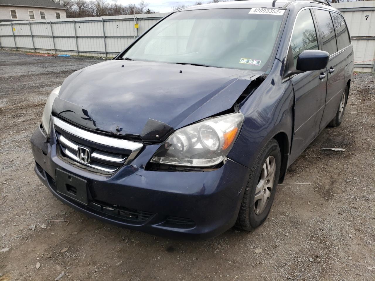 Photo 9 from auction – 2006 HONDA ODYSSEY EX with VIN 5FNRL38486B067205