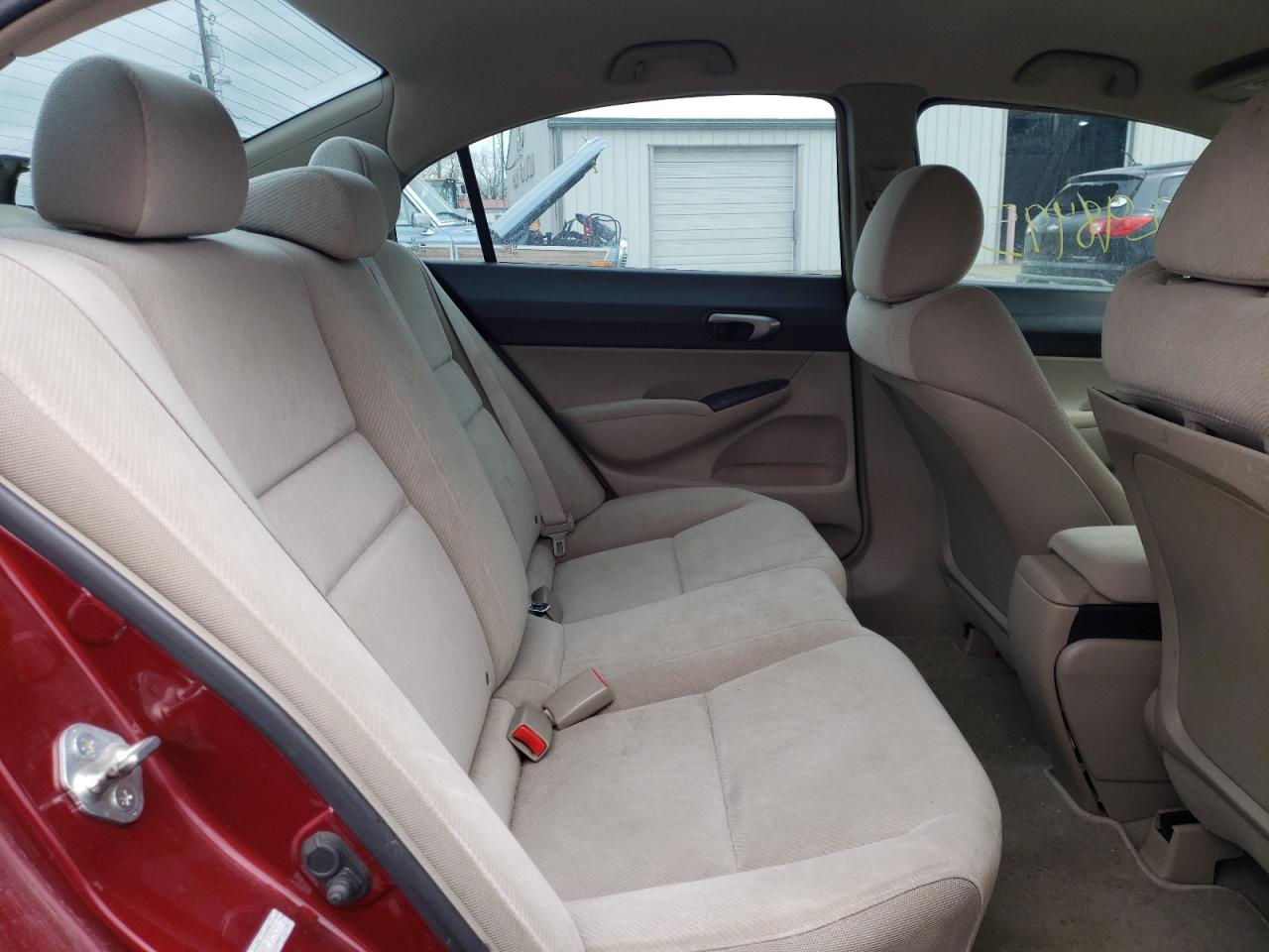 Photo 6 from auction – 2009 HONDA CIVIC LX with VIN 19XFA16549E029697