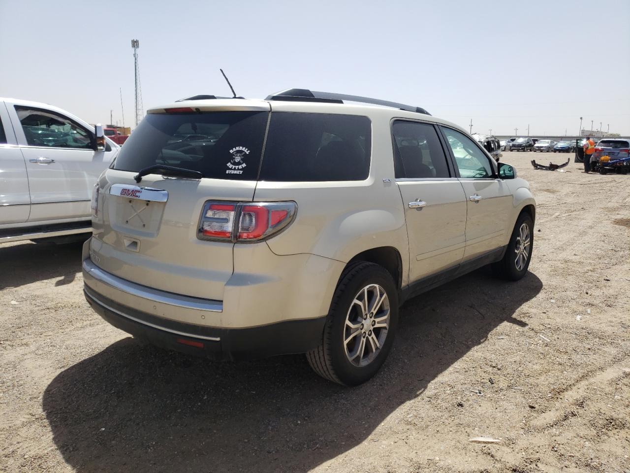 Photo 4 from auction – 2014 GMC ACADIA SLT with VIN 1GKKRRKD0EJ258785