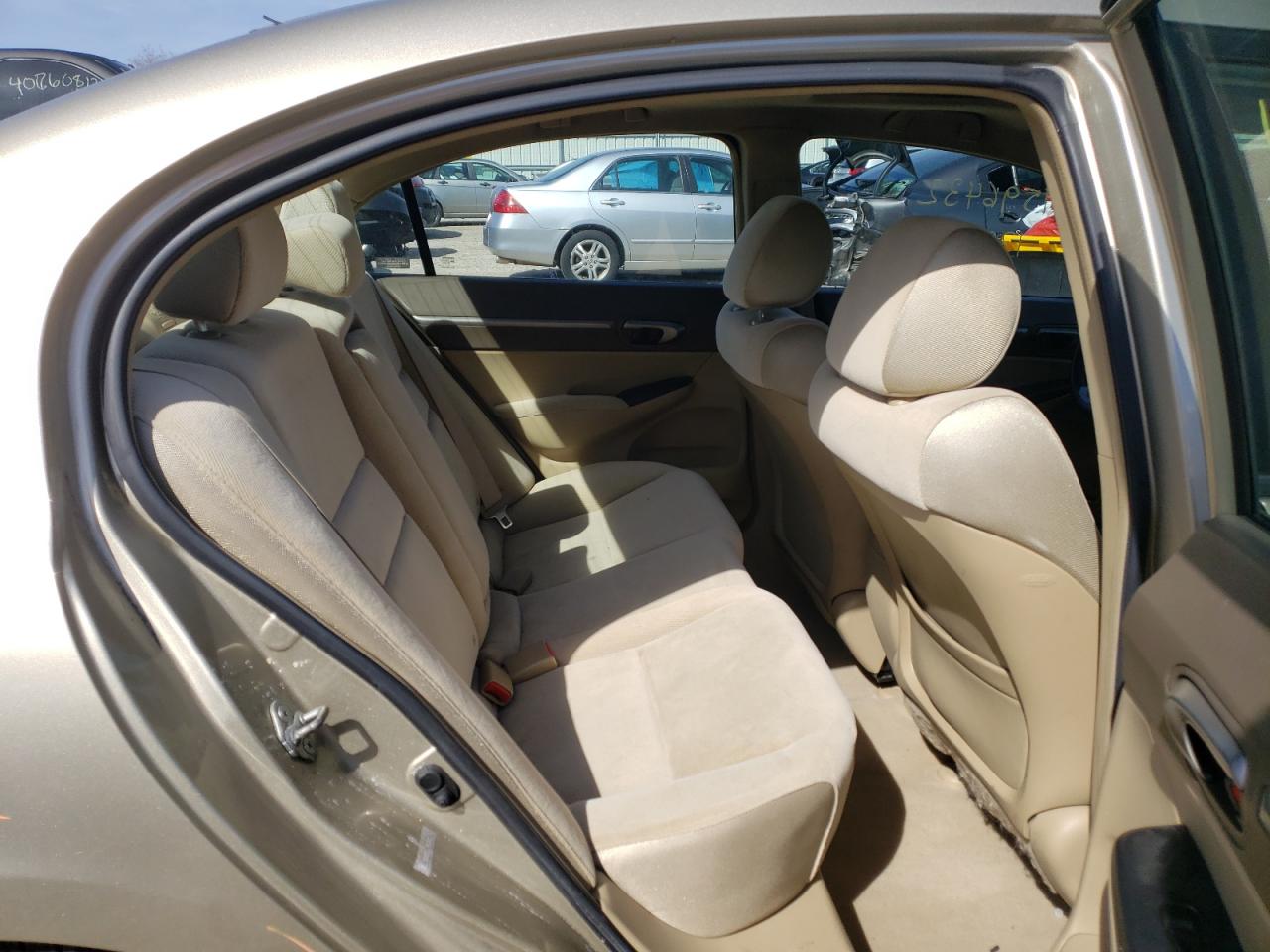 Photo 6 from auction – 2008 HONDA CIVIC EX with VIN 1HGFA168X8L082003