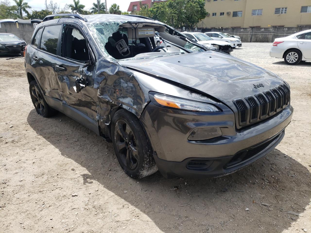 Photo 1 from auction – 2017 JEEP CHEROKEE S with VIN 1C4PJLAB9HW623204