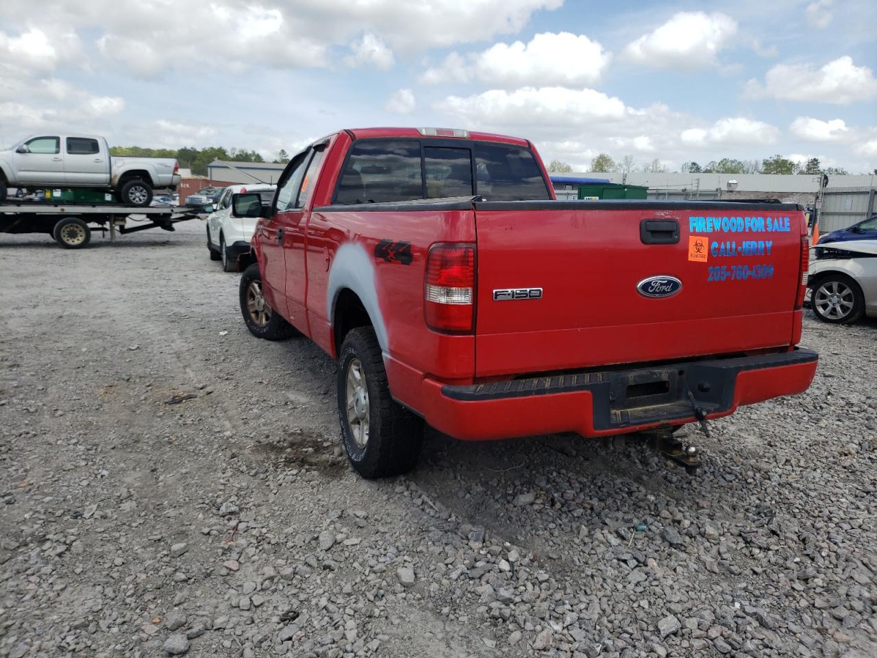 Photo 3 from auction – 2005 FORD F150 with VIN 1FTRX14W55FB30755