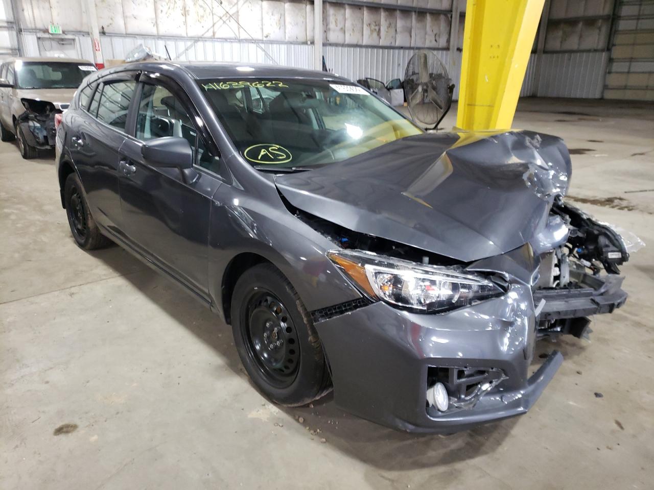 SUBARU IMPREZA 2018 with VIN 4S3GTAA65J3746183 - Photo from auction