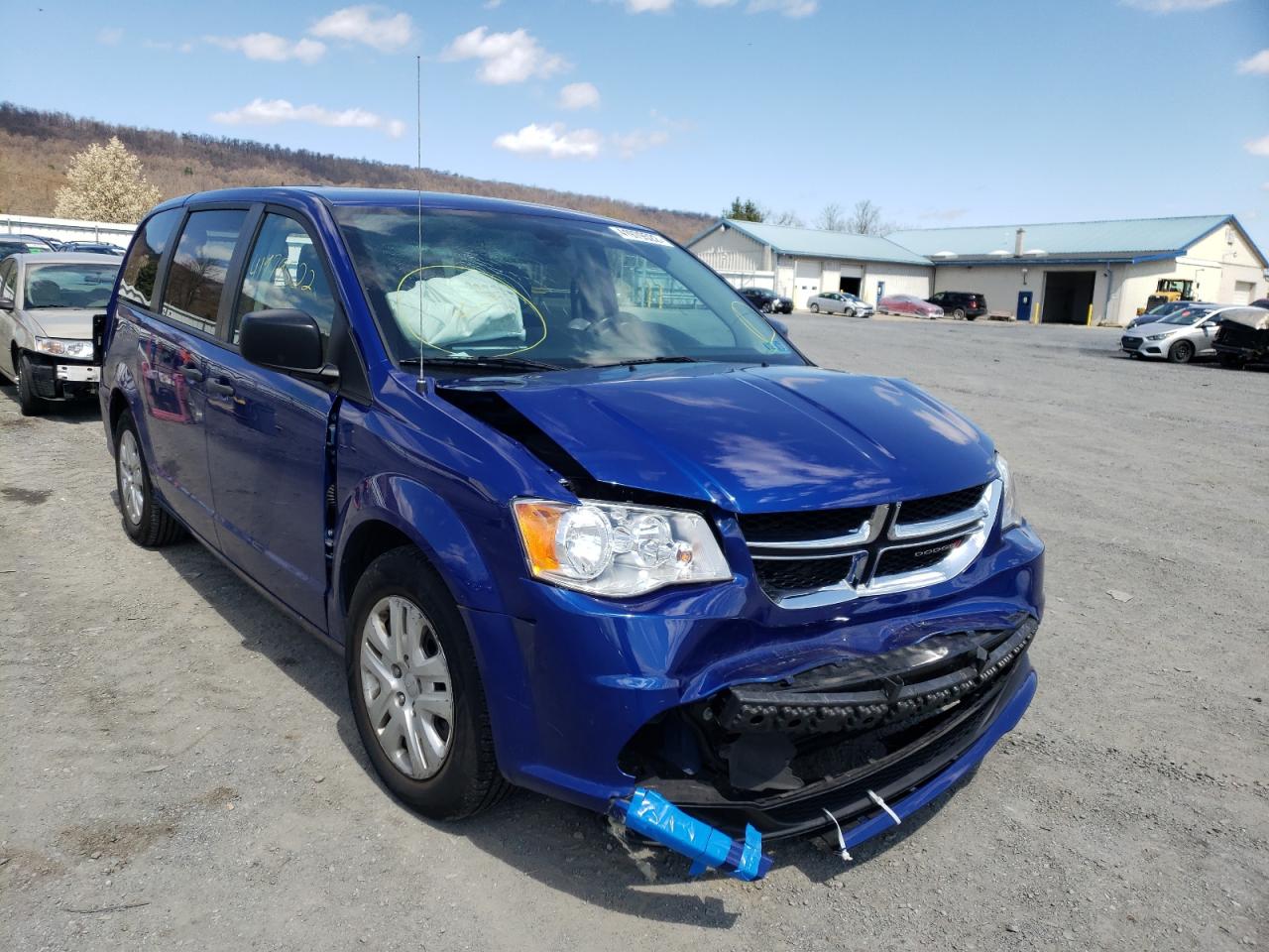 DODGE GRAND CARA 2019 with VIN 2C4RDGBG2KR754637 - Photo from auction