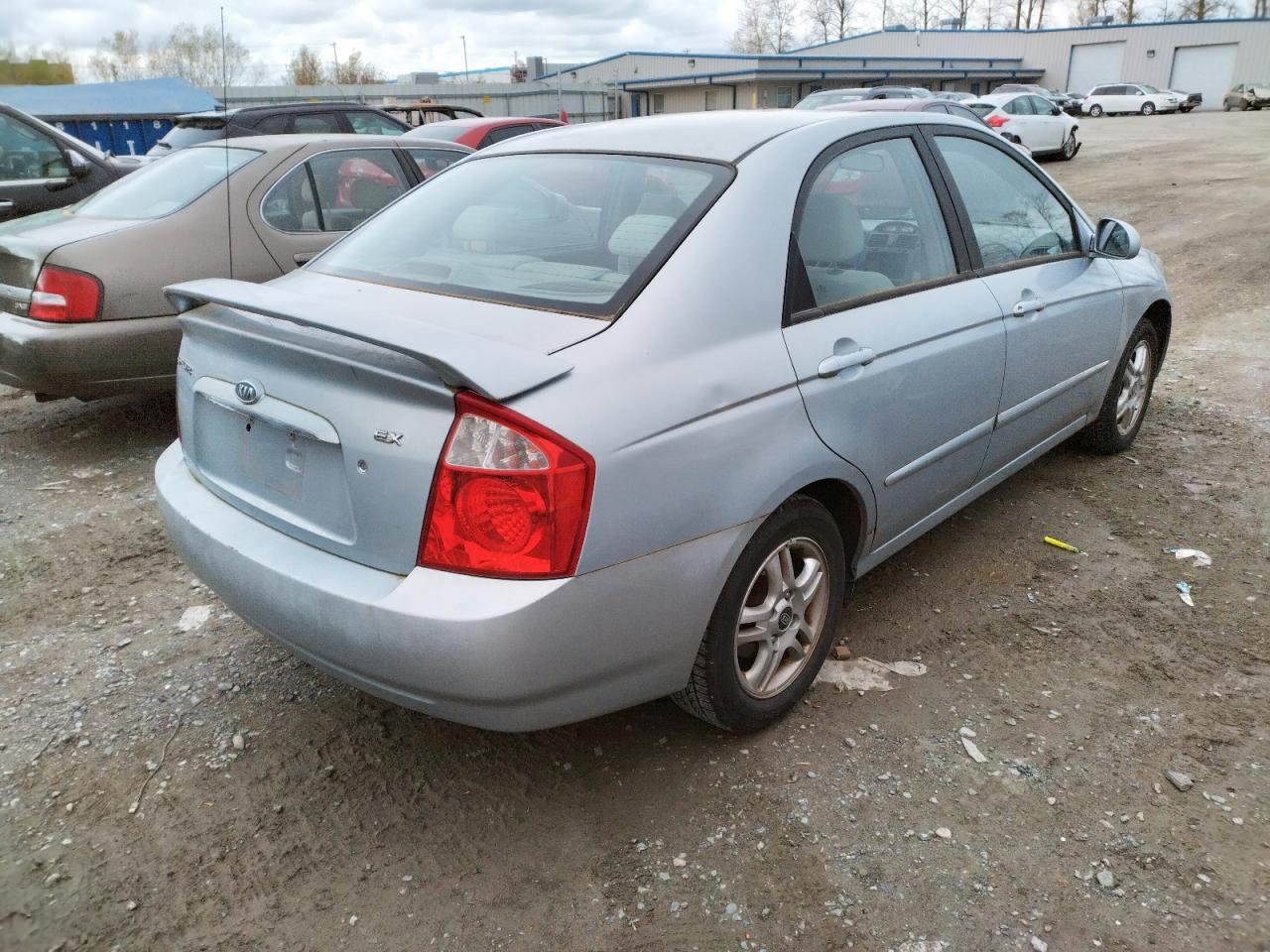 Photo 4 from auction – 2004 KIA SPECTRA LX with VIN KNAFE121245041565