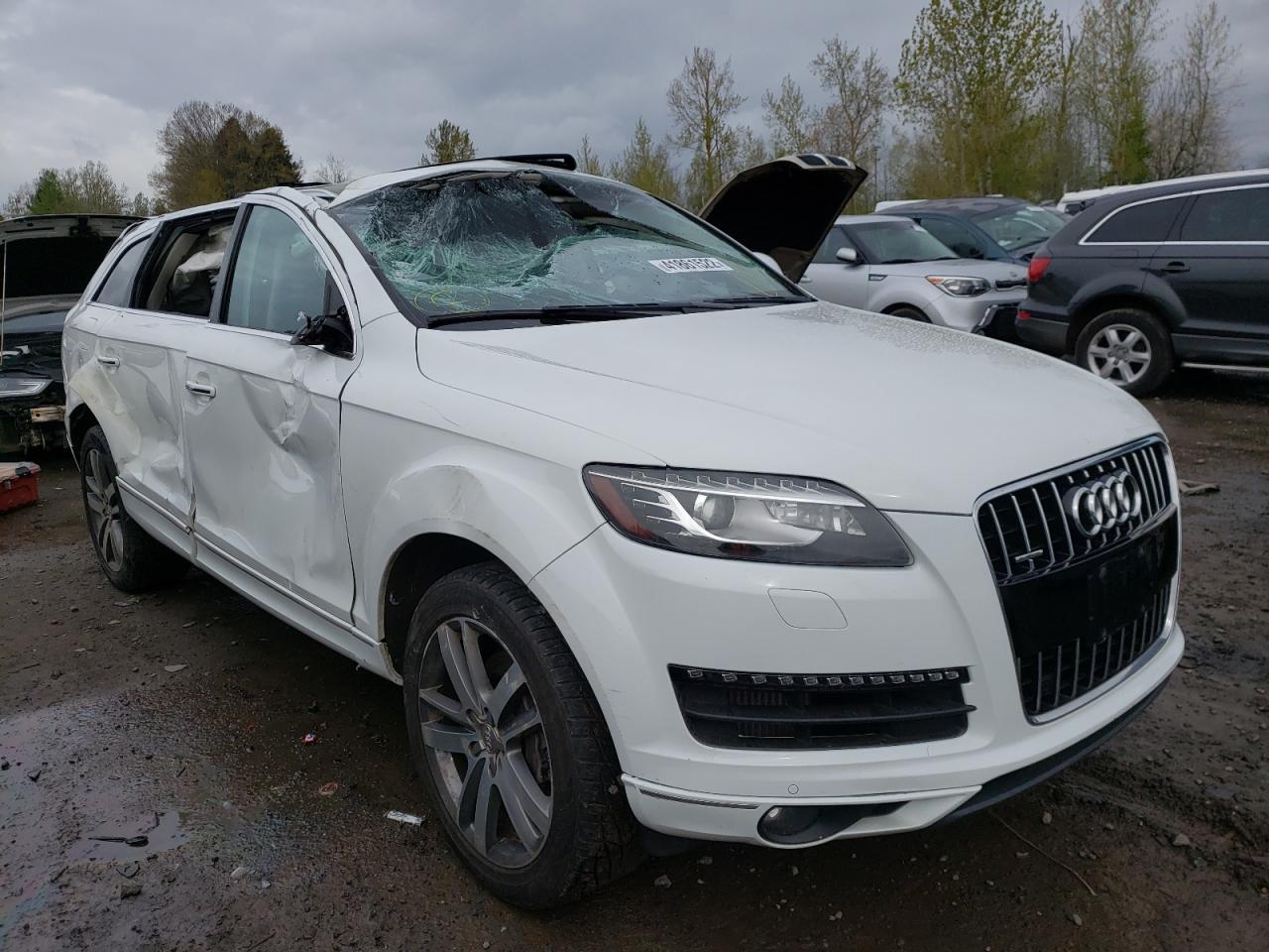 AUDI Q7 PREMIUM 2014 with VIN WA1LMAFE1ED018544 - Photo from auction