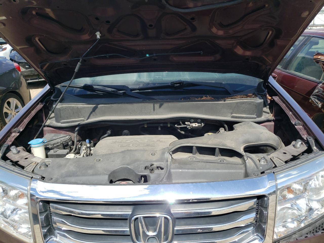 Photo 7 from auction – 2014 HONDA PILOT LX with VIN 5FNYF4H29EB044361